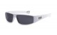 Locs Sunglasses All White 9035