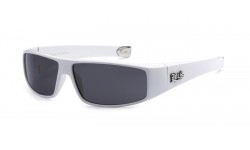 Locs All White Sunglasses loc9035-wht