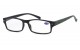 Readers R357-ASST (Mix Strength) Criss Cross Pattern Print with Spring Temple Unisex Frame