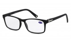 Readers R344-ASST (Mix Strength) Contemporary Design Square Frame Spring Hinge Unisex Reading Glasses