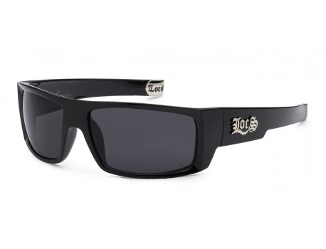 Loc Polished Black Men's Sunglasses 91025