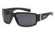 Locs Matte Black Hardcore Sunglasses 91084 