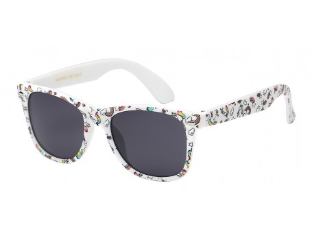 Junior Retro Rewind Cute and Fun Unicorn Sunglasses KG-WF01