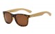Polarized Bamboo Wood Wayfarer Sunglasses 89001