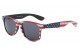 Iconic Design USA Flag Sunglasses WF01-USA-BK 