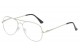  Metallic Aviator Unisex Frame Readers r611-asst