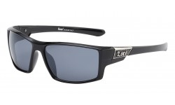 Locs Slim Square Sunglasses 91126-bk