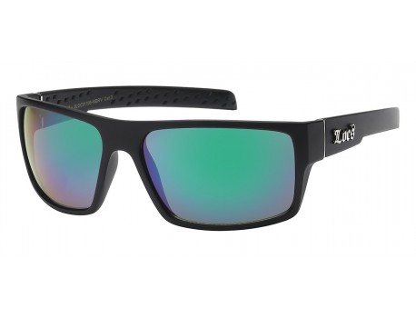 Locs Matte Black Sunglasses-91106-mbrv