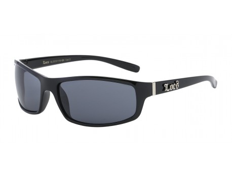 Locs Thin Barrel Sunglasses locs91116-bk