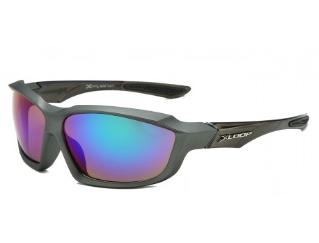 Xloop Polymer Wrap Frame Sunglasses x2602