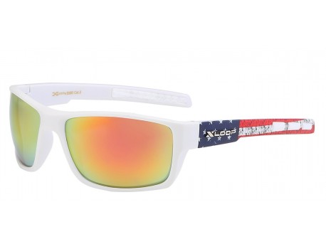 Xloop Star Print Temple Sunglasses x2590