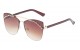 Rhinestone Semi Rimless Frame Shades rs1982