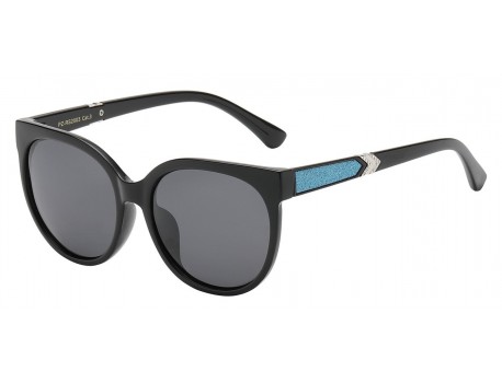 Polarized Rhinestone Temple Shades pz-rs2003