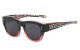 Polarized Baricade Accented Temple Shades pz-bar612