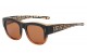 Polarized Baricade Accented Temple Shades pz-bar612