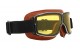 Yellow Padded Motorcyle Goggle cp933-nd