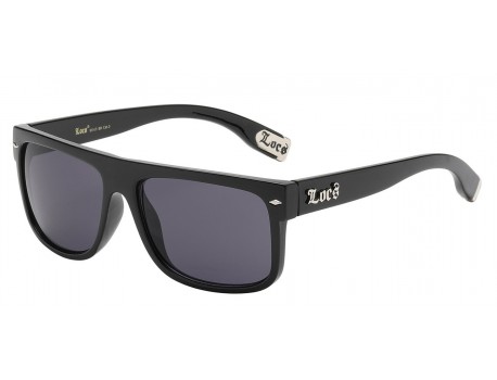 Locs Street Retro Black Shades loc91147-bk