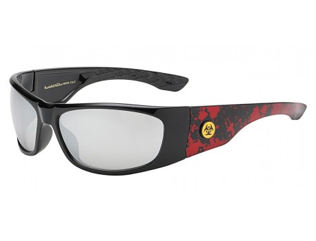 Biohazard Sleek Shape Sports Wrap Sunglasses bz66258