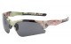 Xloop Semi Rimless Wrap Sunglasses x3624-camo