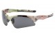 Xloop Semi Rimless Wrap  Sunglasses x3624-camo