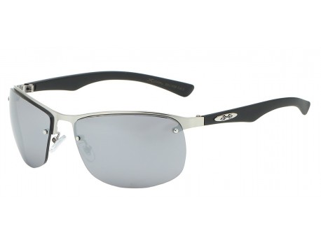 Xloop Semi-Rimless Metallic Sports Shades xl1458