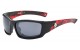 Foam Padded Flame Print Motorcycle Shades cp930