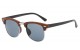 Kids Wayfarer Wood Grain Print Frame kg-wf01-wood