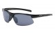 Xloop Semi Rimless Wrap Sunglasses x2579