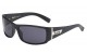 Locs Slim Matte Black Wrap Shades loc91133-mb