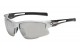 Xloop Semi Rimless Wrap Sunglasses x2585