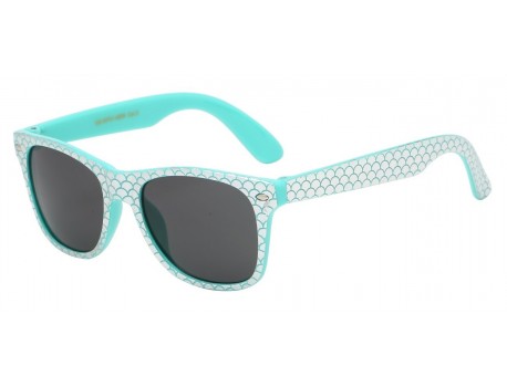 Kids Wayfarer Mermaid Fish Scale Print kg-wf01-mer