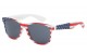 Wayfarer Star Printed Shades wf01-usa-wht