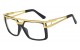 Fashion  Clear Lens Eyewear nerd-1213