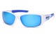 Arctic Blue Square Wrap Sunglasses ab-54