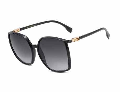 VG Accented Temple Square Sunglasses vg29416