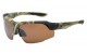 Xloop  Semi-Rimless Camo Print Shades x3627-camo