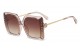 Rhinestone Square Frame Sunglasses rs2019