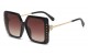 Rhinestone Square Frame Sunglasses rs2019