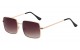 Classic  Metallic Square Sunglasses 711045