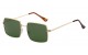 Classic Metallic Square Sunglasses 711045