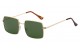 Classic  Metallic Square Sunglasses 711045