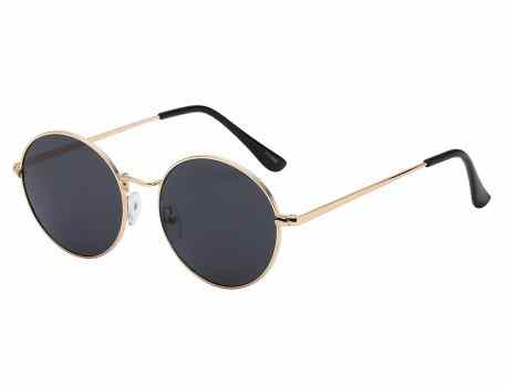 Classic Metallic Round Sunglasses 711046