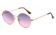 Classic Metallic Round Sunglasses 711046