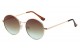 Classic Metallic Round Sunglasses 711046