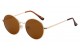 Classic Metallic Round Sunglasses 711046