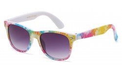 Kids Wayfarer Tie-Dye Sunglasses kg-wf01-tyd