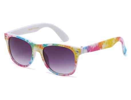 Kids Wayfarer Tie-Dye Sunglasses kg-wf01-tyd