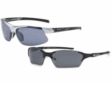 Xloop Semi Rimless Wrap Sunglasses x2579