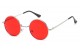 Classic Metallic Round Sunglasses 711050-pst