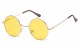 Classic Metallic Round Sunglasses 711050-pst